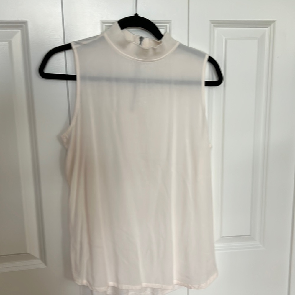 Loft cream color top